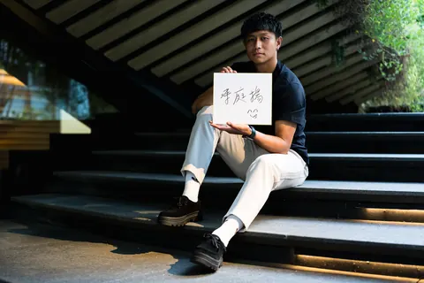 陳庭揚採訪側拍