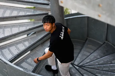 陳庭揚採訪側拍