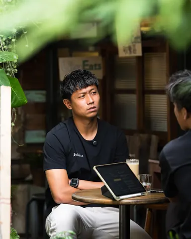 陳庭揚採訪側拍