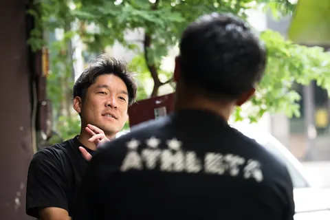 陳庭揚採訪側拍