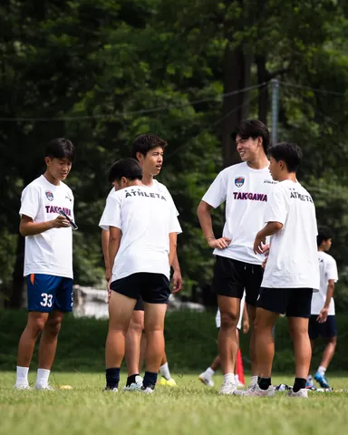 滝川第二×惠文高中足球教室活動側拍