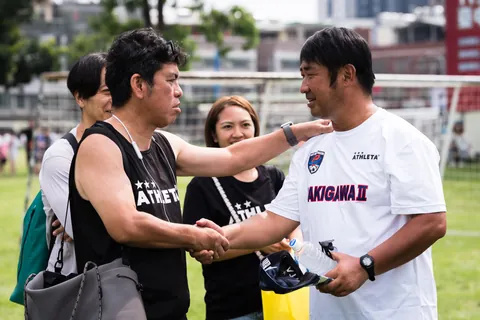 滝川第二×惠文高中足球教室活動側拍