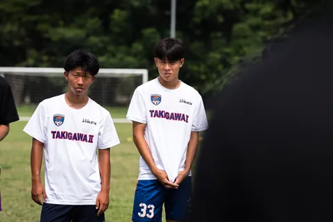 滝川第二×惠文高中足球教室活動側拍