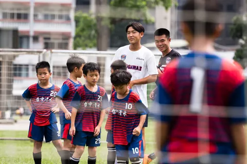 滝川第二×惠文高中足球教室活動側拍