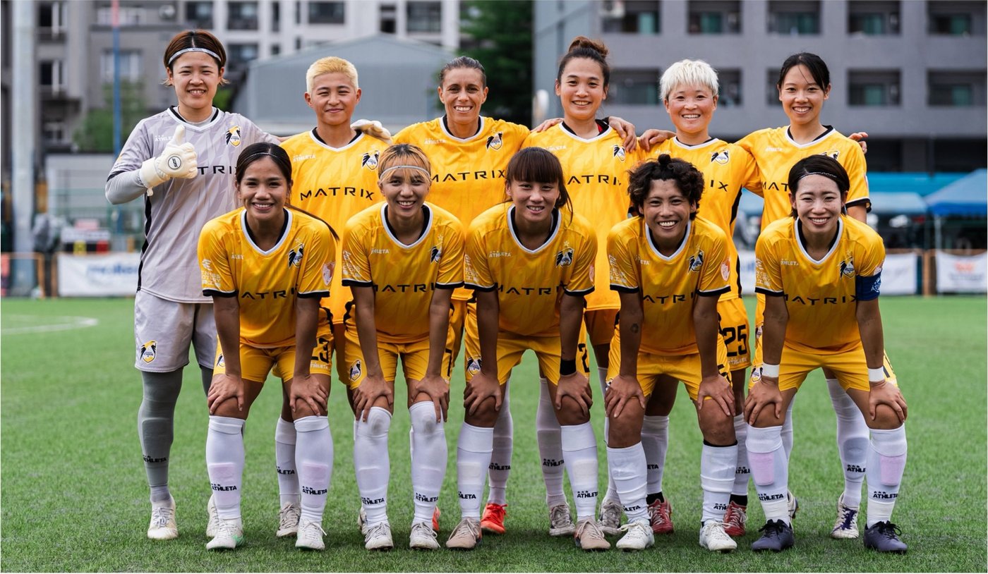 高雄 Attackers FC 女子隊合照