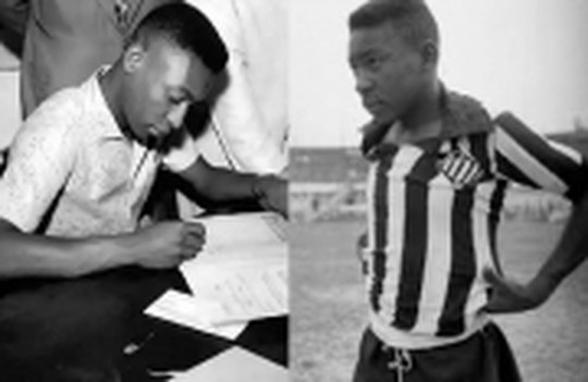 1956 年，16 歲的貝利加入桑托斯